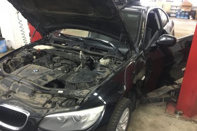 Замена радиатора печки BMW E92