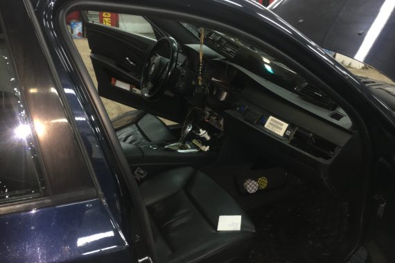 BMW E60 ремонт климат-контроля
