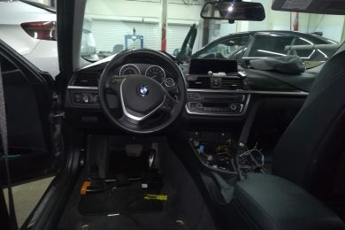 Замена салона в BMW F30