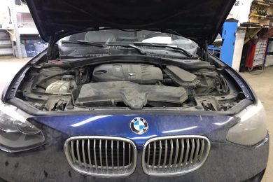 Заклинило шток турбины в BMW F20