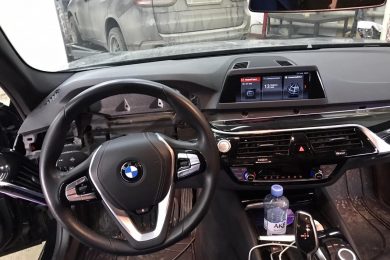 Установка стоп-фильтра в BMW G30