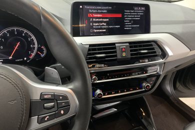 Активация системы CarPlay и обновление карт навигации на BMW X4 G02